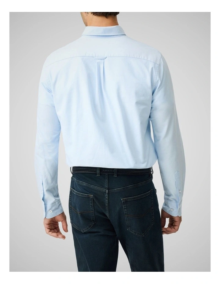 Oxford Ferndale Shirt in Powder Blue image 3