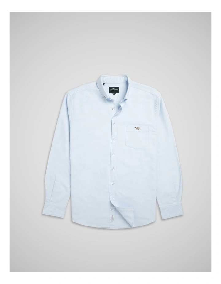 Oxford Ferndale Shirt in Powder Blue image 4