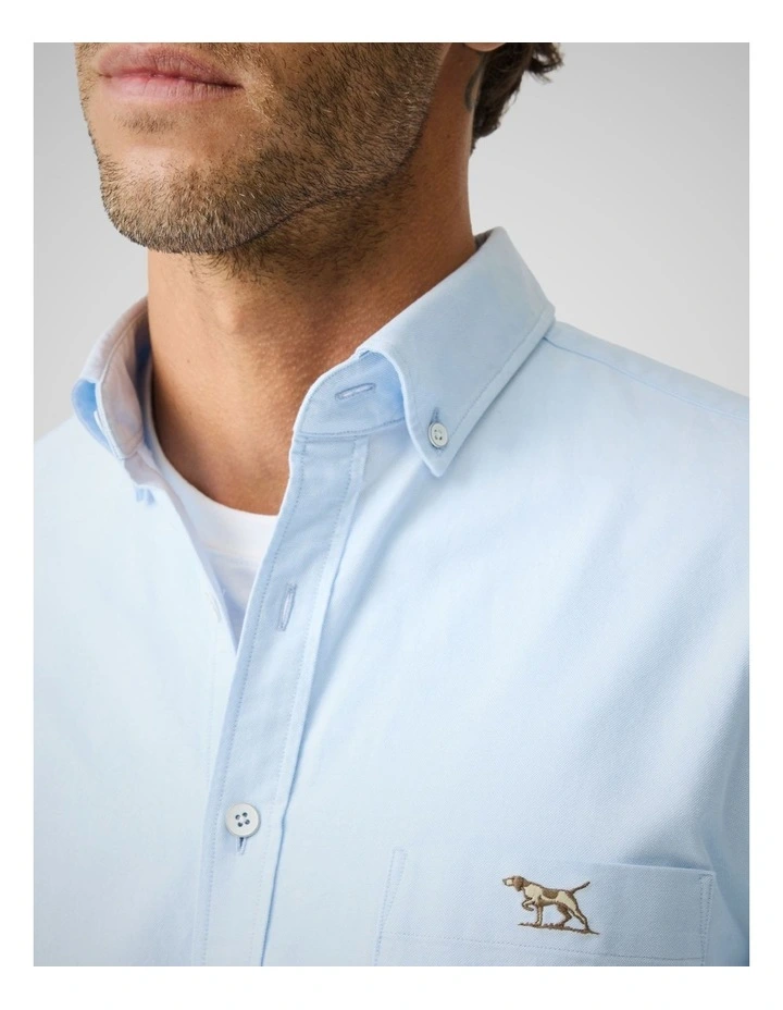 Oxford Ferndale Shirt in Powder Blue image 6