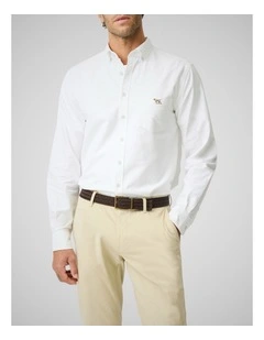 Oxford Ferndale Shirt in Snow