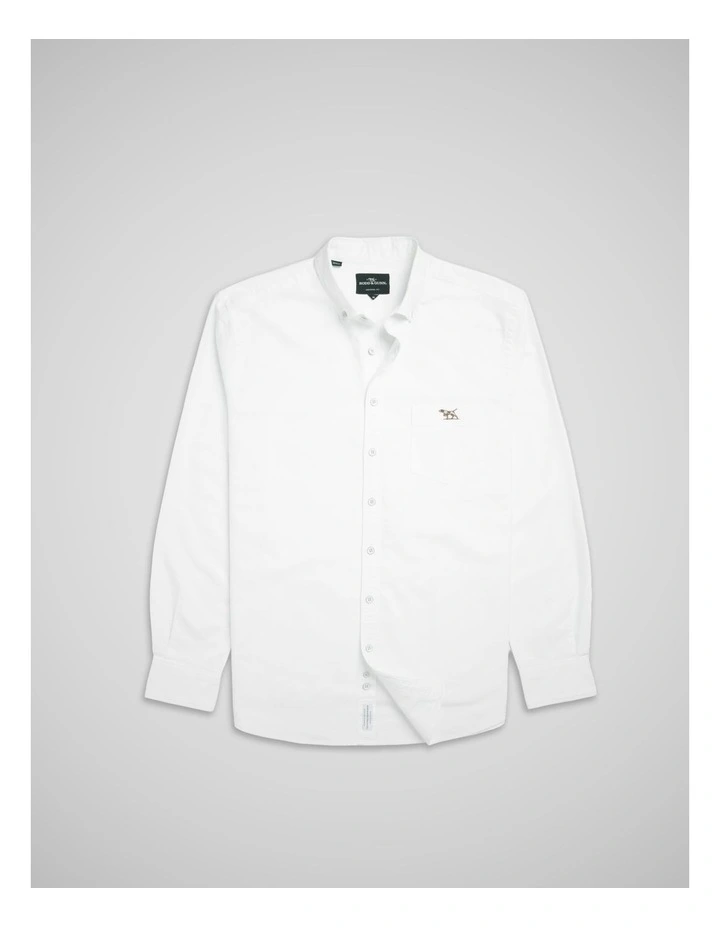 Oxford Ferndale Shirt in Snow image 3