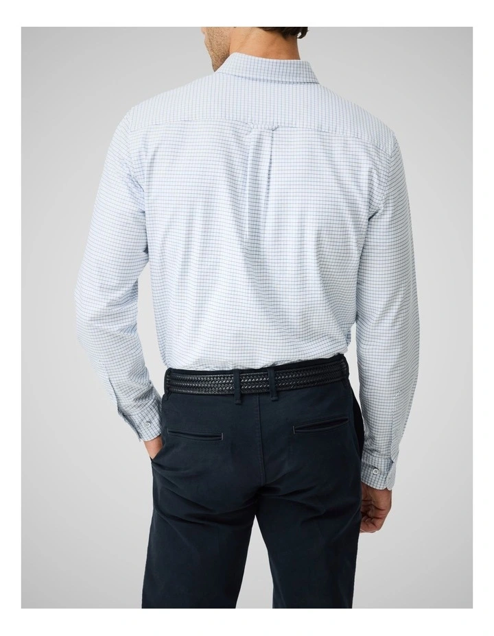 Oxford Oakvale Shirt in Dusk Blue image 3