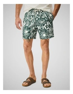 Mason River Swim Short in Emerald
