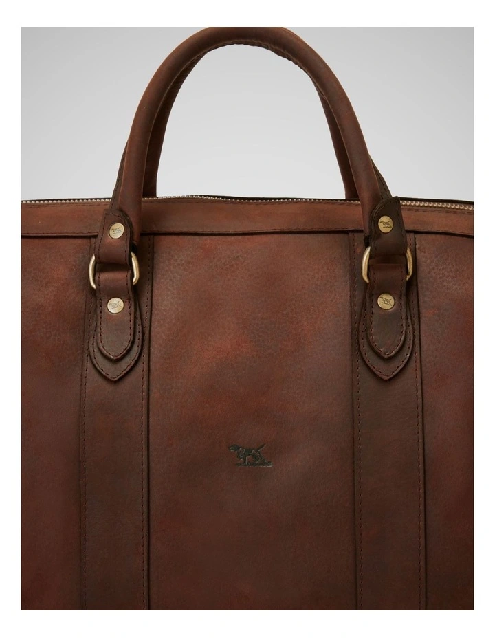 1946 Normanby Bag in Rust image 5