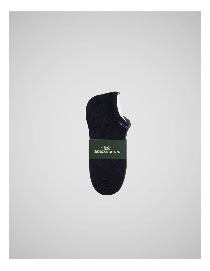 Gunner Sneaker 3 Pack Socks in Wash Multi image 2