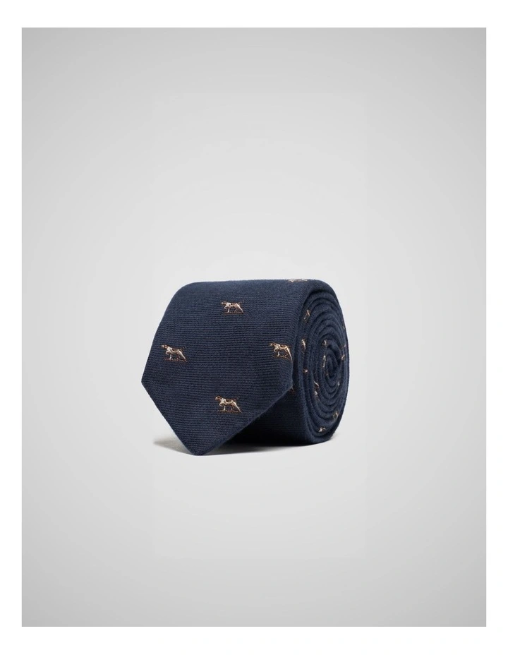 Gunner Heritage Tie in Navy image 1