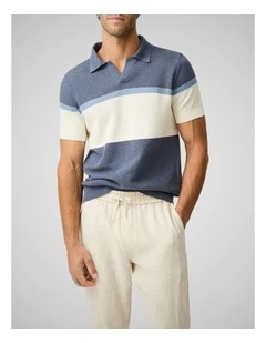 Archer Gully Knit in Marine
