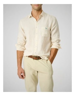Coromandel 2 Long Sleeve Sports Fit Shirt in Sand
