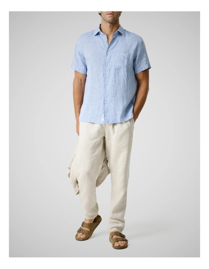 Coral Bay Short Sleeve Shirt in Denim image 2