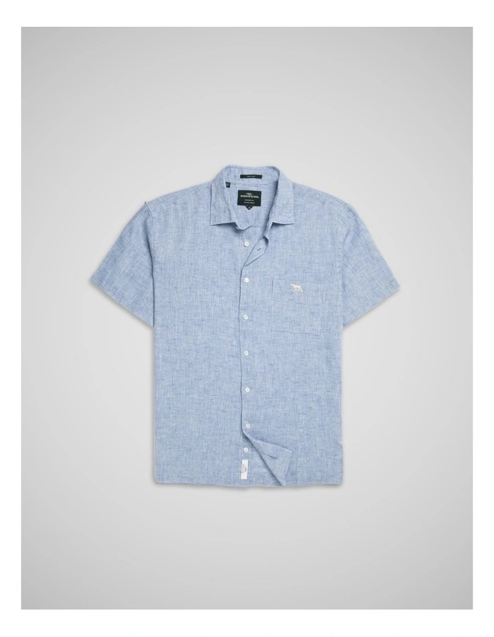 Coral Bay Short Sleeve Shirt in Denim image 4