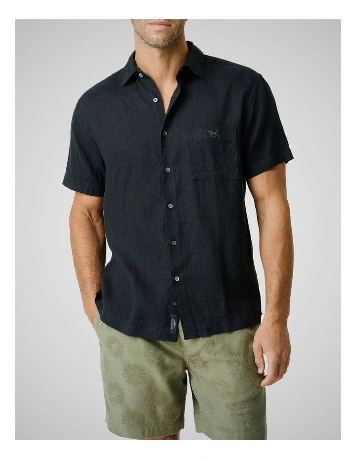 Coral Bay Short Sleeve Shirt in Onyx image 1