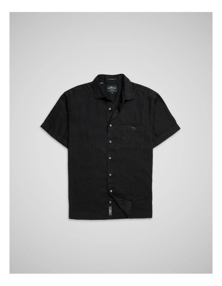 Coral Bay Short Sleeve Shirt in Onyx image 4