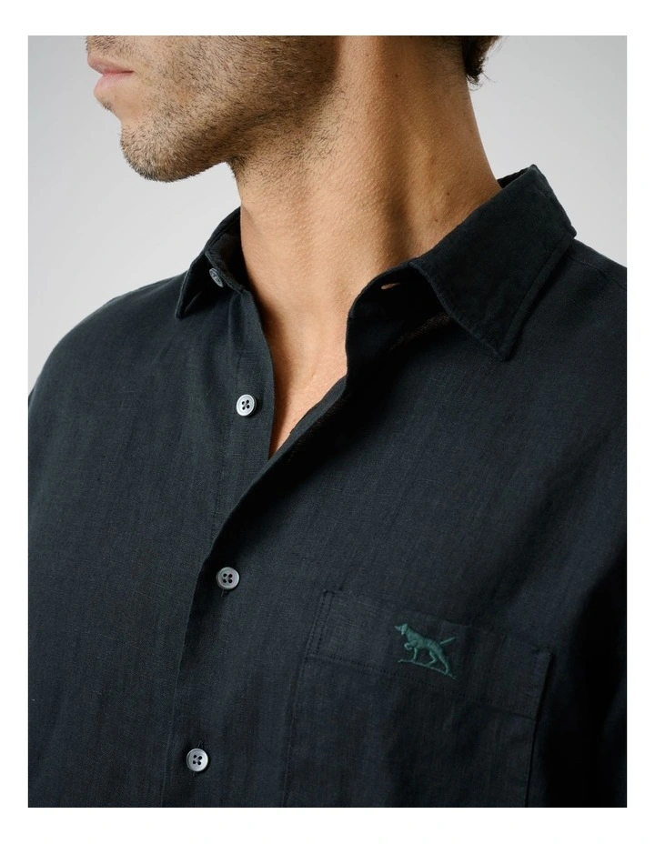 Coral Bay Short Sleeve Shirt in Onyx image 6