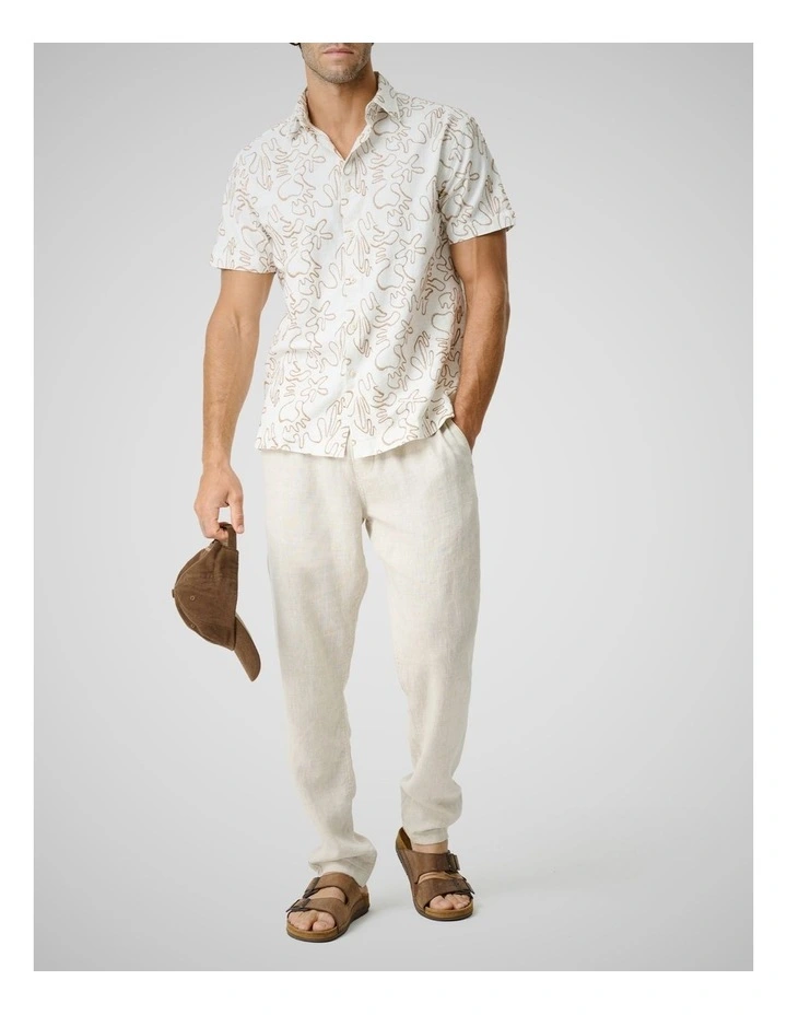 Mackay Point Short Sleeve Shirt in Dune image 2