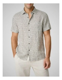 Hawtrey Short Sleeve Shirt in Cocoa