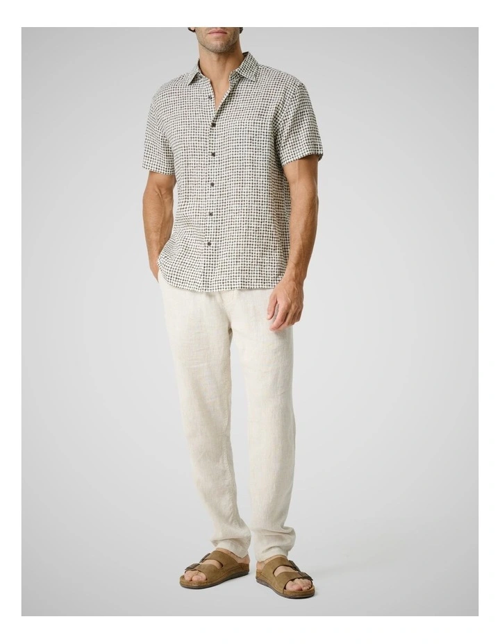 Hawtrey Short Sleeve Shirt in Cocoa image 2