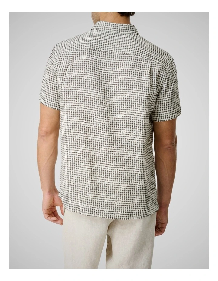 Hawtrey Short Sleeve Shirt in Cocoa image 3