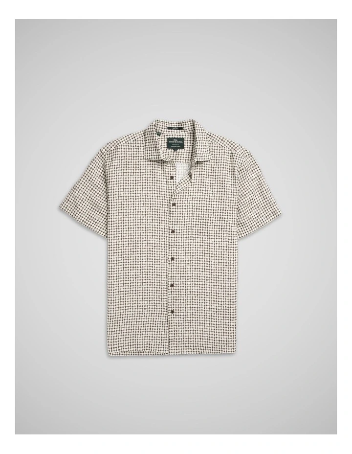 Hawtrey Short Sleeve Shirt in Cocoa image 4