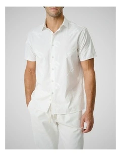 Lake Stanley Short Sleeve Shirt in Seasalt
