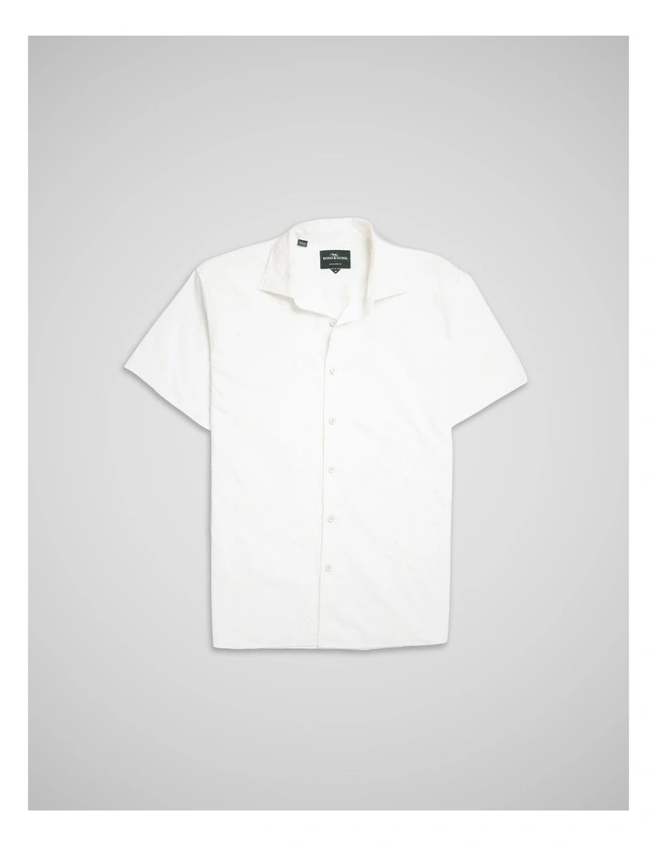 Lake Stanley Short Sleeve Shirt in Seasalt image 4