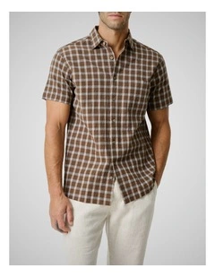 Annesbrook Short Sleeve Shirt in Chestnut