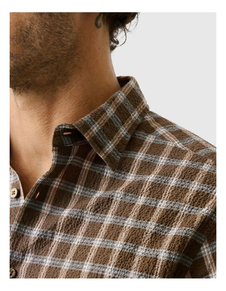 Annesbrook Short Sleeve Shirt in Chestnut image 6