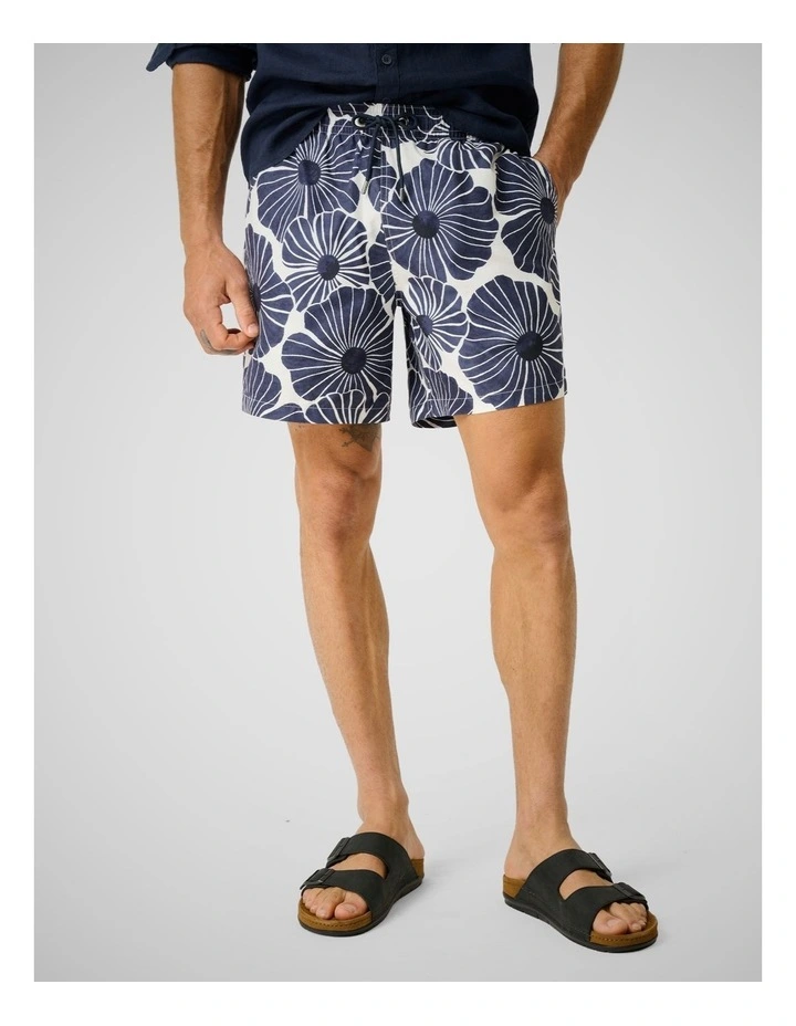 Linkwater Swim Short in Navy image 1