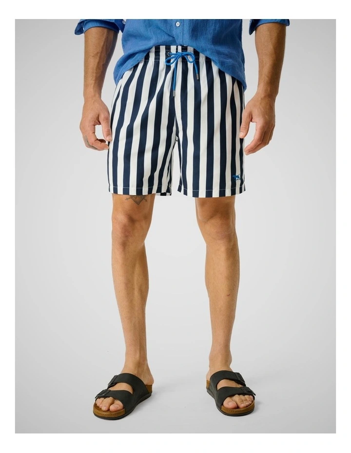 Jones Bay Swim Short in Navy image 1