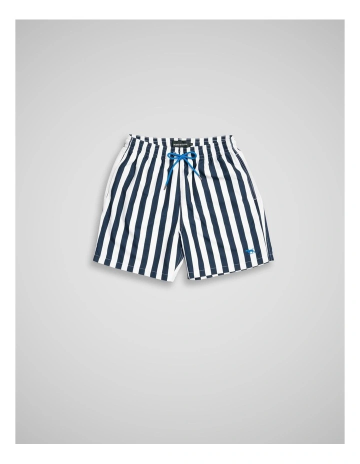 Jones Bay Swim Short in Navy image 4