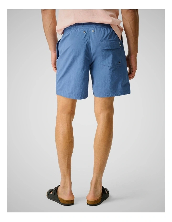 Mills Creek Swim Short in Steel Blue image 3