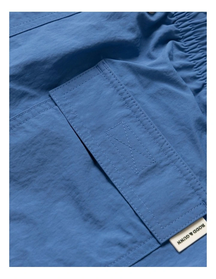 Mills Creek Swim Short in Steel Blue image 7