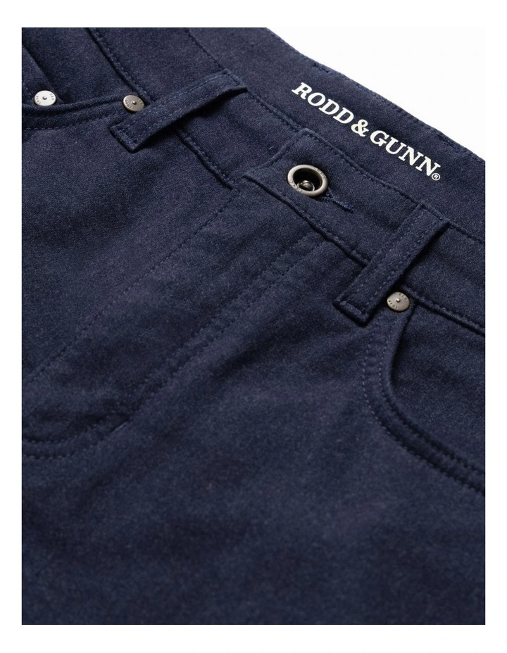Motion Melange Straight Fit Jean Regular Leg in Marine image 5