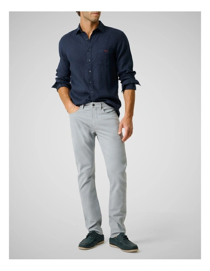 Motion Melange Straight Fit Jean Regular Leg in Marble image 2