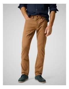 Motion Melange Straight Fit Jean Regular Leg in Cinnamon