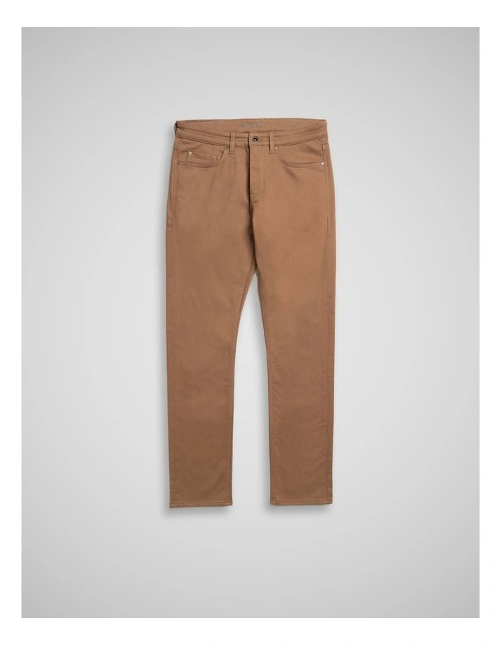 Motion Melange Straight Fit Jean Regular Leg in Cinnamon image 4