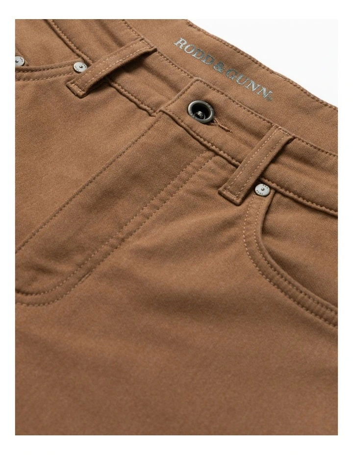 Motion Melange Straight Fit Jean Regular Leg in Cinnamon image 5