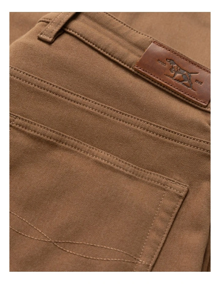 Motion Melange Straight Fit Jean Regular Leg in Cinnamon image 7