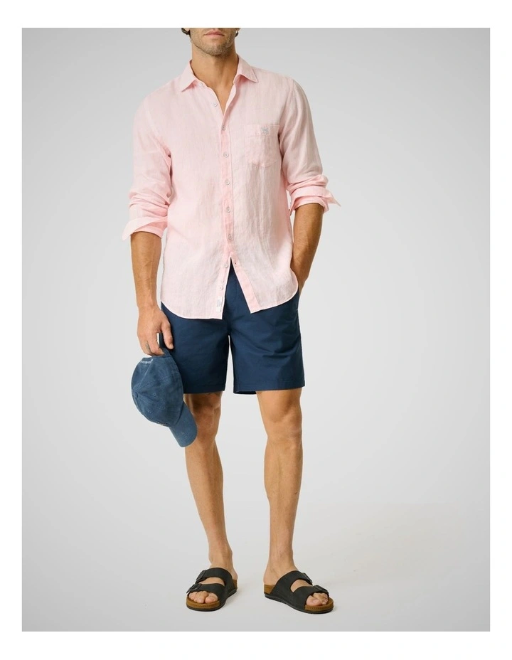 Coromandel 2 Long Sleeve Sports Fit Shirt in Atlantic image 2