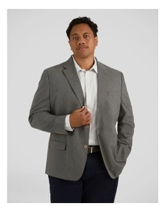 Como Linen Blend Blazer in Eden
