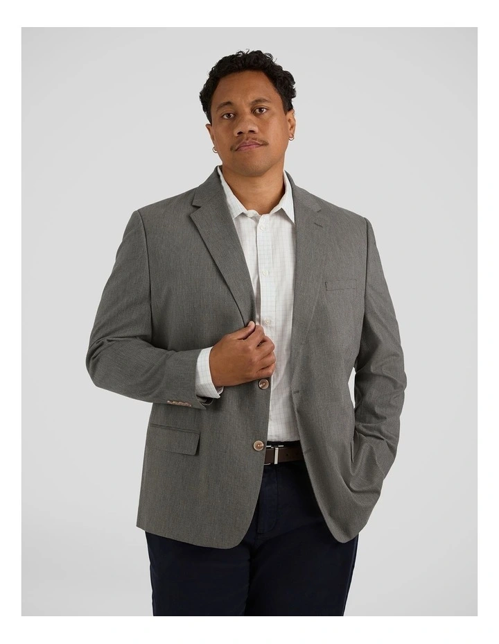 Como Linen Blend Blazer in Eden image 1