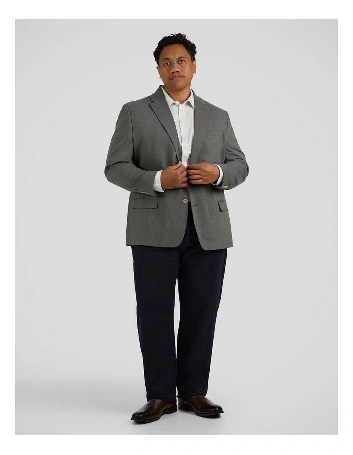 Como Linen Blend Blazer in Eden image 4
