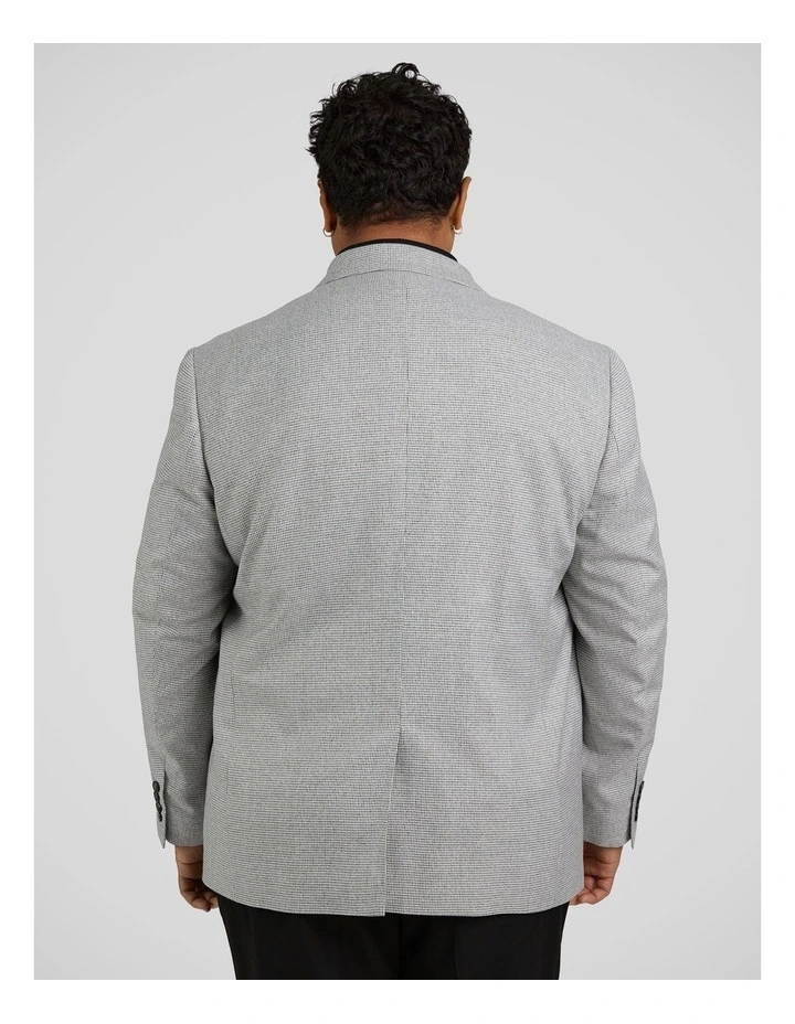 Sorrento Check Stretch Blazer in Grey image 2