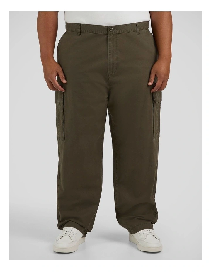 Relaxed Fit Cargo Pant in Army image 1