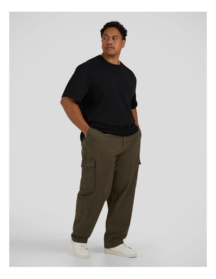Relaxed Fit Cargo Pant in Army image 4