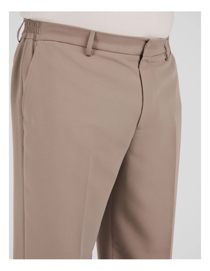 Marlon Relaxed Fit Trouser in Taupe image 3