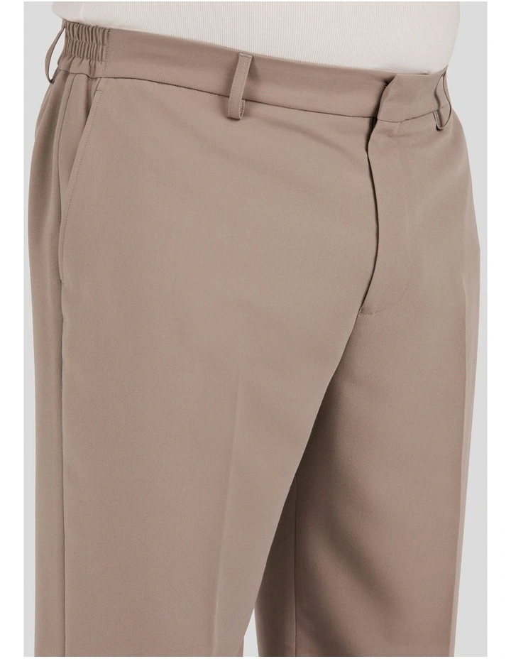 Marlon Relaxed Fit Trouser in Taupe image 3