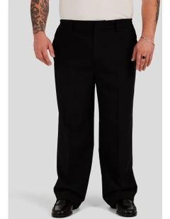 Marlon Relaxed Fit Trouser in Black