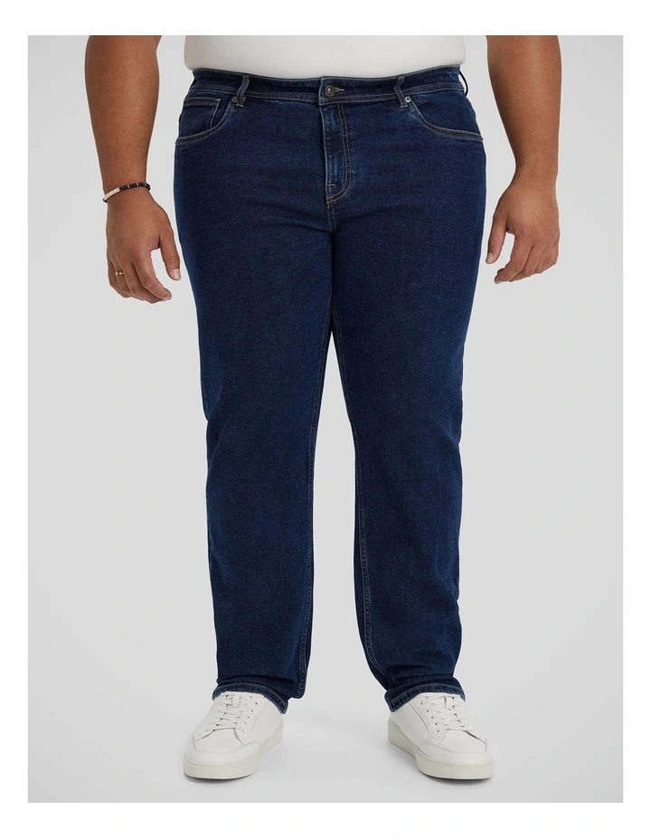 Ronnie Tapered Fit Jeans in Indigo image 1