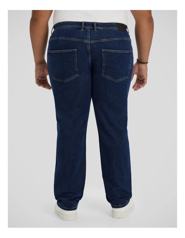 Ronnie Tapered Fit Jeans in Indigo image 2