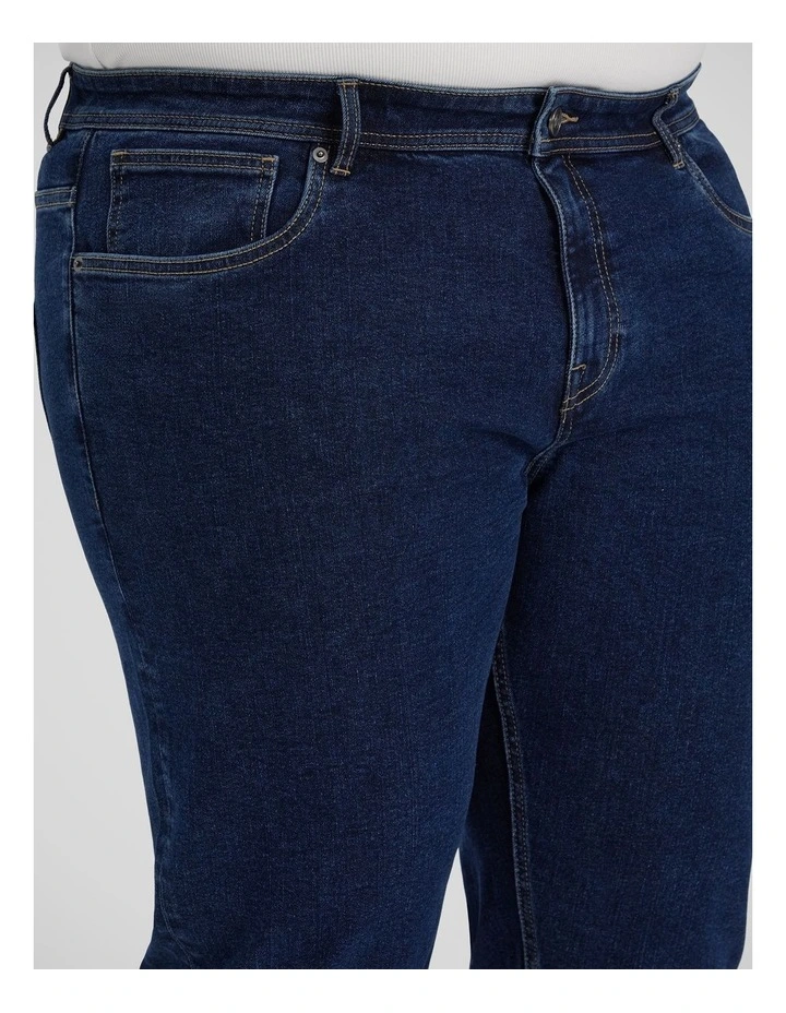 Ronnie Tapered Fit Jeans in Indigo image 3